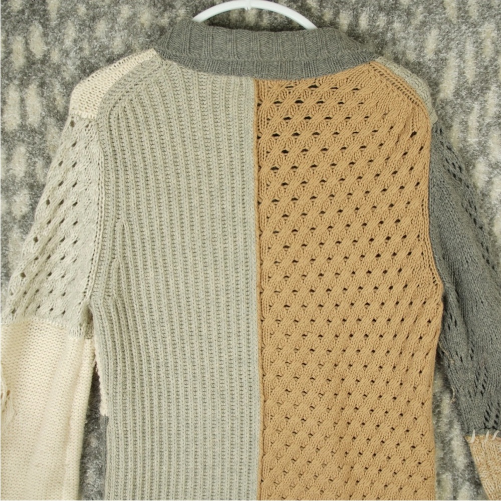 Sundance Wool Patchwork Duster Cardigansweater Wo… - image 7